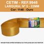 Imagem de FITA CETIM LISA SINIMBU 10MT REF.9946/22 MM/Nº5 -