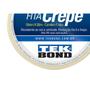 Imagem de Fita Crepe Tekbond 18Mm X 50Mt - Kit C/5 Unidades