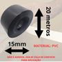 Imagem de Fita de Borda Para Mdf Preto Lacca Brilhante 15mm X 20mts Acabamento Moveis Mdf