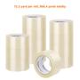 Imagem de Fita de Embalagem Amazon Basics - 1,88cm x 66,4m - Pacote com 12 Rolos Transparentes
