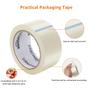 Imagem de Fita de Embalagem Amazon Basics - 1,88cm x 66,4m - Pacote com 12 Rolos Transparentes