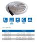 Imagem de Fita De Led 24w 12v Bivolt Com Fita Dupla Face Branco Frio 6000k Rolo com 5 metros