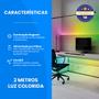Imagem de Fita De Led Colorida Luz RGB 2 Metros A Pilha Quarto Cordão