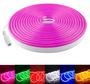 Imagem de Fita De Led Neon Flexível Rosa 12v 5mts Alto Brilho