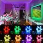Imagem de Fita de LED RGB com Controle Remoto - Ideal para Casa, Quarto e Festa