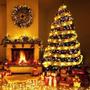 Imagem de Fita de Natal com Luzes de Fadas - Enfeites DIY para Árvore de Natal 2023
