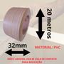 Imagem de Fita De Pvc Mdf Novo Noce Amendoa 32mm X 20m Moveis Madeirado