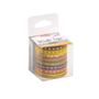 Imagem de Fita Decorativa Washi Tape Small Hot Stamping  5mmx3m c/ 8un - BRW