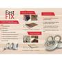 Imagem de Fita Dupla Face Fast Fix Colar Fita De Borda 64Mm X 10Mt