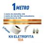 Imagem de Fita Elétrica Kit Eletrofita 2 Pistas 1 Metro 750v/ 10amp