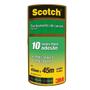 Imagem de Fita Empacotamento Scotch Marrom 45mm x 45m 3M - Embalagem com 4 Unidades