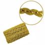 Imagem de Fita Galão Passamanaria GA1 1 Dourado Larg. 2,2 cm Comp 20 metros