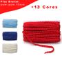 Imagem de Fita Grelot Pompom Vermelha 10mm - Com 25 Metros - BRX