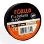 Fita isolante 19mm x 20mt foxlux preta 10.03 Imagem de Fita isolante 19mm x 20mt foxlux preta 10.03