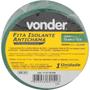Imagem de Fita isolante verde 19 mm x 10 m com 10 unidades
