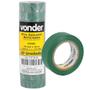 Imagem de Fita isolante verde 19 mm x 10 m com 10 unidades