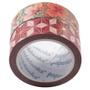 Imagem de Fita Japonesa Washi Tape Paperblanks Hishi & Floral Ivory