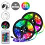 Imagem de Fita Led 10 Metros RGB Colorida 5050 12v Luz + Fonte