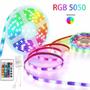 Imagem de Fita Led 20mT Colorido RGB 5050 C/ Controle+Entrada USB