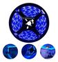 Fita LED 3528 Azul Rolo Com 5 Metros e 300 LEDs Siliconada E Adesivo 480 Lumens TB5021 - LUCKY Imagem de Fita LED 3528 Azul Rolo Com 5 Metros e 300 LEDs Siliconada E Adesivo 480 Lumens TB5021