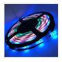 Imagem de Fita Led 3528 Rgb Colorida 5mt 3 Cores + Fonte + Controle