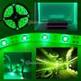 Imagem de Fita LED 3528 Verde Rolo Com 5 Metros e 300 LEDs Siliconada E Adesivo 480 Lumens  TB5022