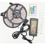 Imagem de Fita Led 5050 10M Rgb Rolo 600Led Ip65 Controle + Fonte