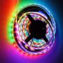 Imagem de Fita Led 5050 Com Silicone Ip65 Rgb+controle E Controlador