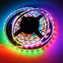 Imagem de Fita Led 5050 Com Silicone Rgb Com Controle + Fonte 12V 2A