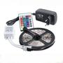 Imagem de Fita Led 5050 Ip65 Rgb Colors Bi-volt Rolo 5 Mts Prova De Água Com Fonte - King