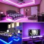 Fita Led 5050 Rgb Color 5 Metros Prova D'Água Com Controle - Utimix Imagem de Fita Led 5050 Rgb Color 5 Metros Prova D'Água Com Controle
