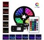 Imagem de Fita Led 5050 Rgb Colorida 5Mt 16 Cores + Fonte + Controle