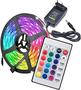Imagem de Fita Led 5050 Rgb Colorida 5mt + Fonte + Controle