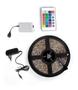 Imagem de Fita Led 5M Ultra Rgb Prova D'Agua Com Fonte E Controle
