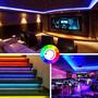 Imagem de Fita Led Acionamento Bluetooth 300 Leds 5050 Rgb Acompanha Controle Remoto DY8798
