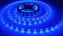 Imagem de Fita LED Azul 2835 24W 300 Leds 5 Metros 5m 12V IP20 Dupla Face com Plug P4