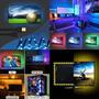 Imagem de Fita LED Bluetooth Com 90 LEDs 5050 RGB Controle APP Pra conputador tv Com 3 Mts FITADY8802
