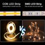 Imagem de fita led cob strip 3000k