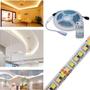 Imagem de Fita Led De 5M 12V Com 3 Cores De Luz + Controle + Fonte