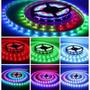 Imagem de Fita Led Digital 6803 Rgb Com Controle 133 Efeitos + Fonte