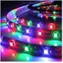 Imagem de Fita LED Rgb 3528 Bivolt com Fonte e Controle Remoto 3 Cores 5 Metros