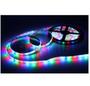 Imagem de Fita LED Rgb 3528 Bivolt com Fonte e Controle Remoto 3 Cores 5 Metros