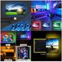 Imagem de Fita led rgb 5050 5 metros usb 12w com controle 