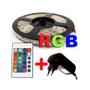 Imagem de Fita Led Rgb 5050 5m 16 Cores + Fonte + Controle