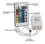 Imagem de Fita led rgb 5m 12v com controle e fonte