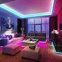 Imagem de Fita led rgb 5m 12v com controle e fonte