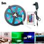 Imagem de Fita Led Rgb 5m Flexível Colorida Brilho Multicores Digital