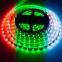 Imagem de Fita Led RGB 60Leds 12V 5/m 9w/M C/Silicone Colorida 16 Cores C/Controle