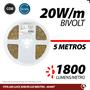 Imagem de Fita Led Rolo 5 Metros 720Led Por Metro 24v 20w Luz Branco 4000k ip20 1800 Lumens Luce - Avant