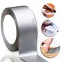 Imagem de Fita Multi Uso Tipo Silver Tape Prata Adelbras 48mm X 05m